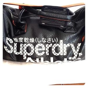 Superdry athetic iriginal Leather bag